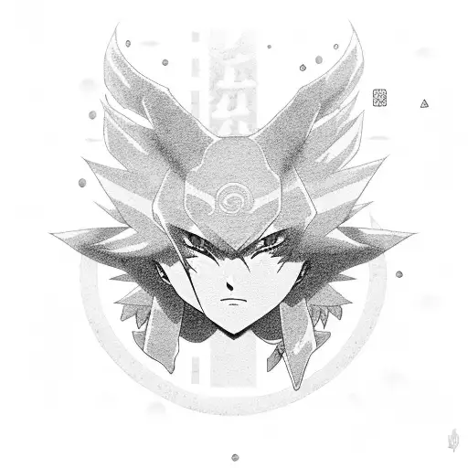 Akatsuki Cloud With Pain Charecter