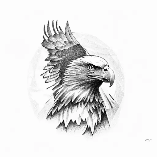 Bald Eagle Perched On A Stop Watch