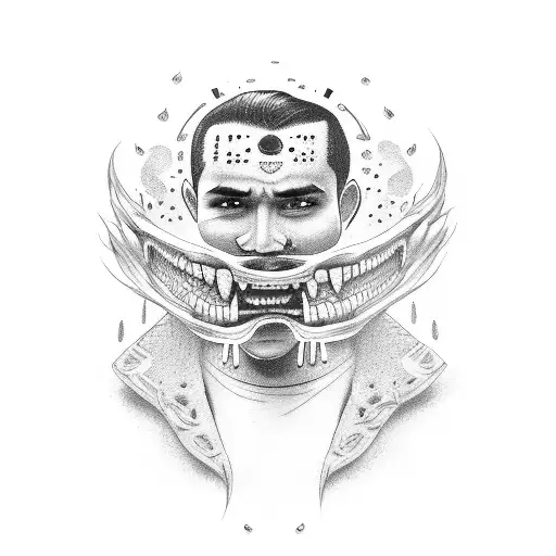 Mexican Man With Grillz