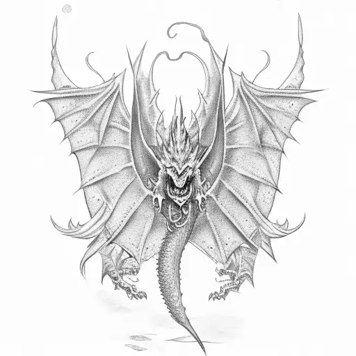Dragon With Angel Wings