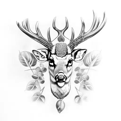 Buckeye Leaves Whitetail Deer Turkey Buckeye Nuts Ohio State Red Gray Black