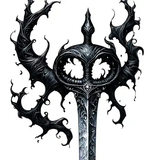 Dream Nail Hollow Knight Sword