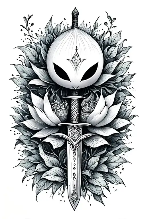 Dream Nail Hollow Knight Sword Lotus Henna