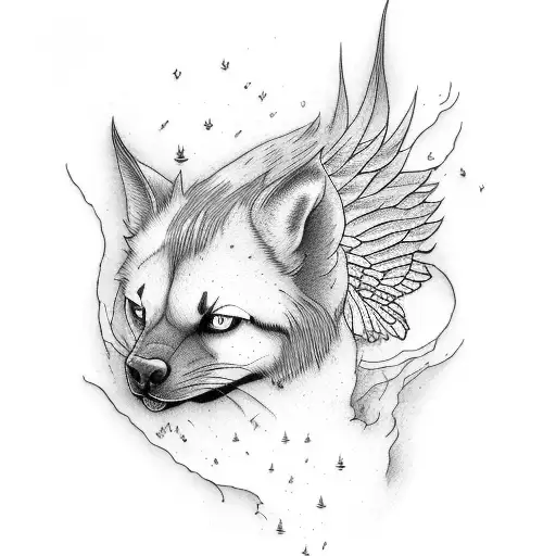 Give Me Acalf Tattoo Inspired By Pain And Recovering And Rising From The Ashes