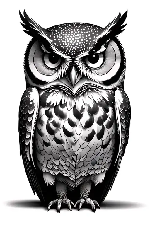 Owl Wearing