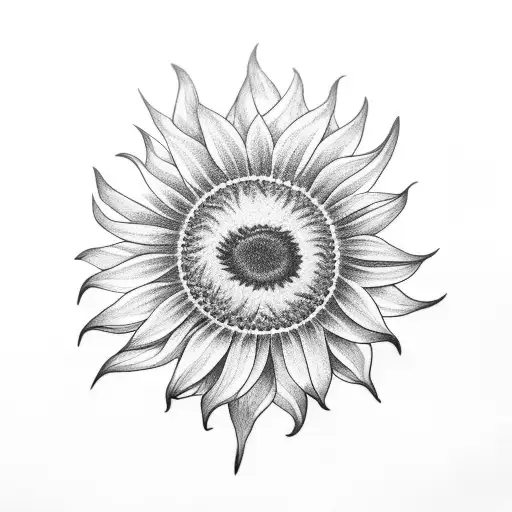 Sunflower Represent Wife And Two Kids