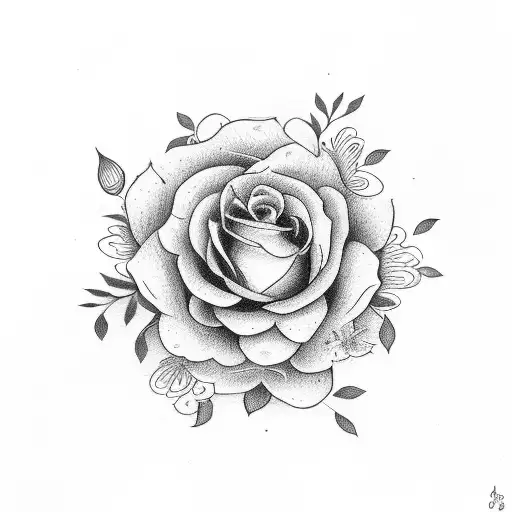 Playful Floral Arrangement With Subtle Hints Of Girly Elements