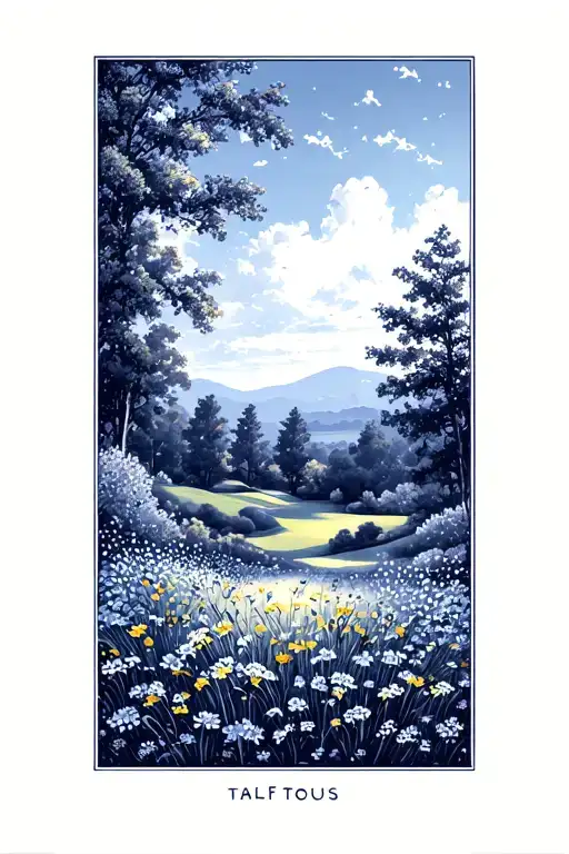 Golf Course Landscape Larkspur Rolling Hills