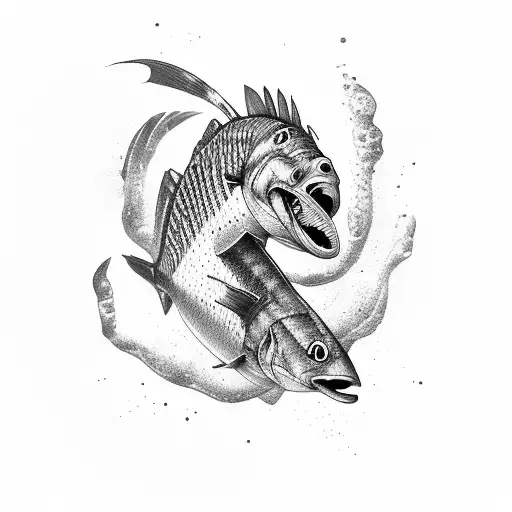 Barracuda With Water Tank On Land