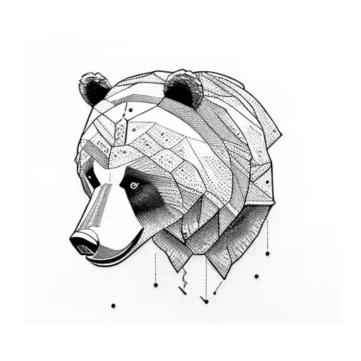 Bear Playing Lacrosse