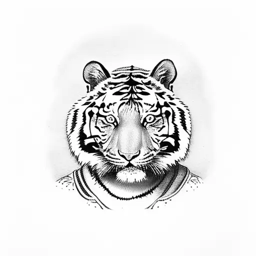Tiger With Watch