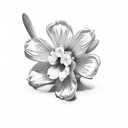 Gummy Bear Holding Narcissi