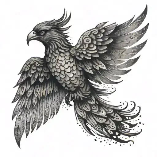 Phoenix Breaking Free