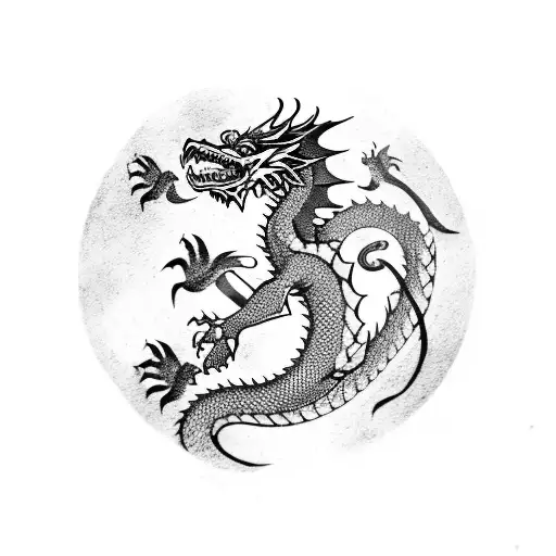 The Dragon From Game Of Thrones Circles The Constellation Of Scorpio On His Hand