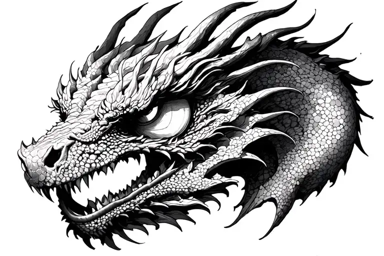 Dead Eyes White Dragon