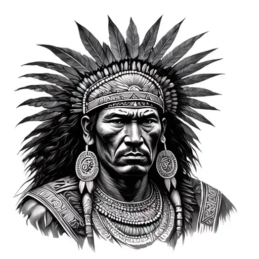 Tahitian Warriors' Portrait