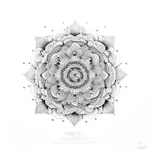 Floral Mandala By Jai Cheong