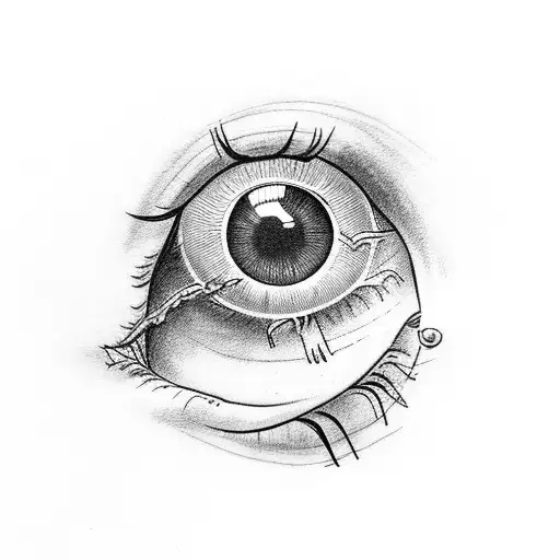 An Eyeball With Sexy Legs And Wearing Pvc Black Thigh High Heeled Boots