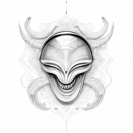 Alien Mask 1997 Ukraine