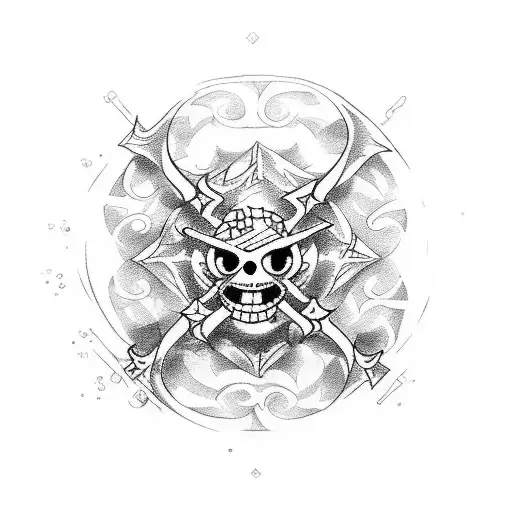 Combine Elements From Different One Piece Arcs To Create A Unique And Intricate Tattoo Design