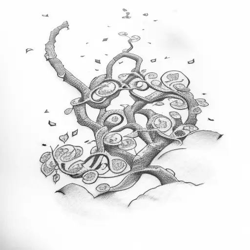 Long Ivy Vine Growing Simple