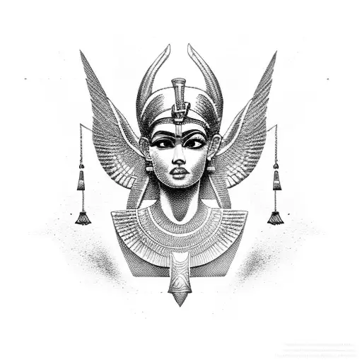 Egyptian Goddess Of Justice