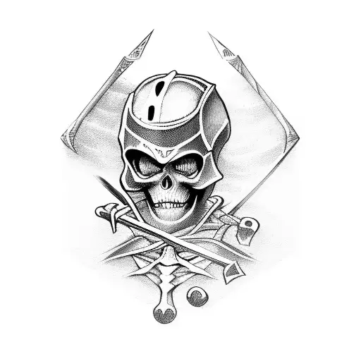 Retro Skeleton Knight