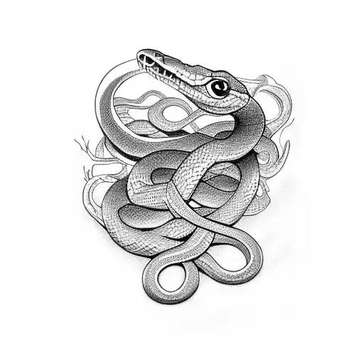 Snake Against The Heart