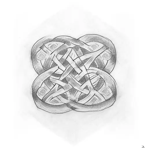Celtic Knot Mom And Son