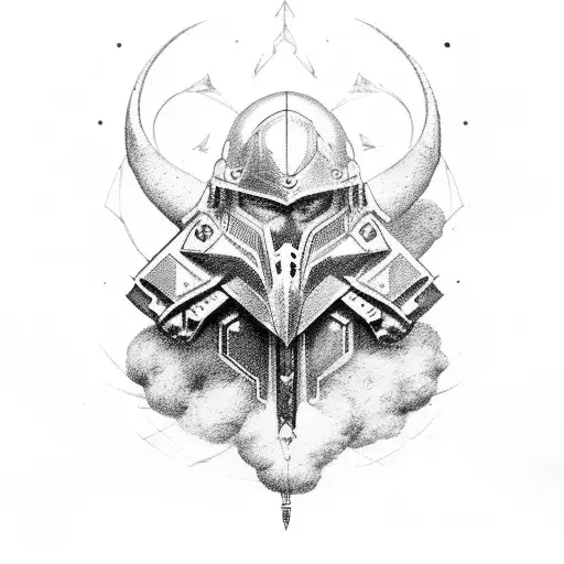 Titan Atlas With Cloud