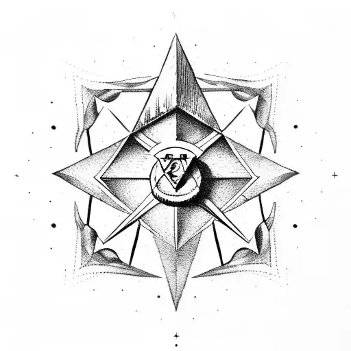 Masonic Symbol Square And Compass