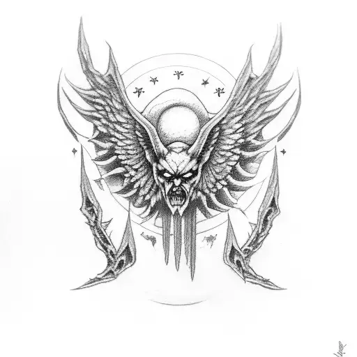 Water Okra Devil Angel Mountains Sagittarius