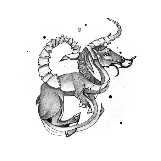 Capricorn Father And Son Reflexion