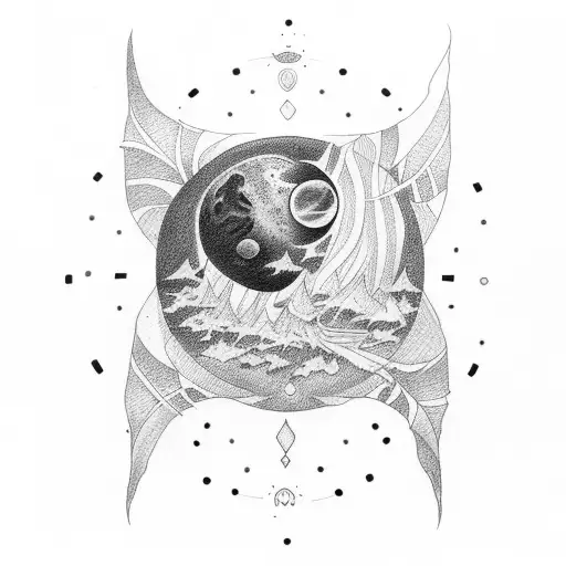 Adams Creation With Moon Cycle