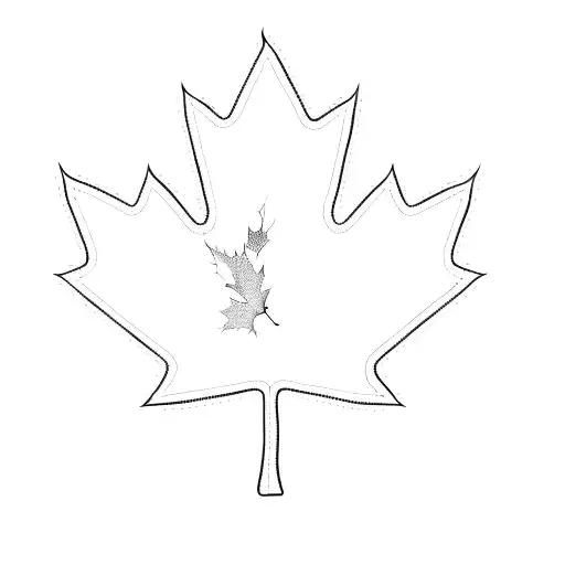 A Canadian Maple Leaf