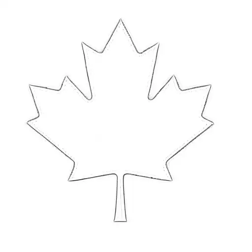 A Canadian Maple Leaf