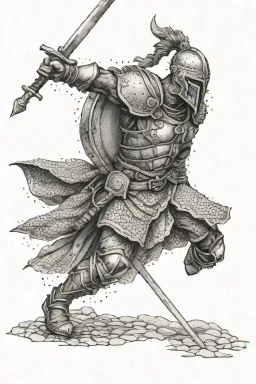 A Warrior Who Has Endured Hardships