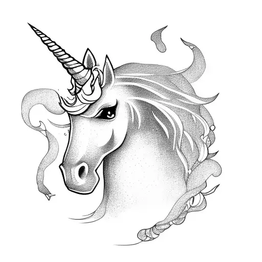 Unicorn On Fire