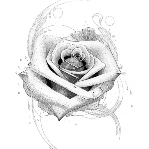 The Name Rene With A Rose