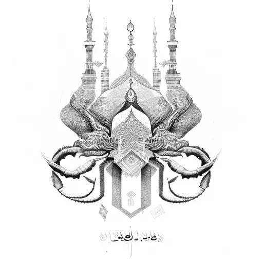 An Iranian Symbol Related To Architecture And Its Combination With The Scorpion