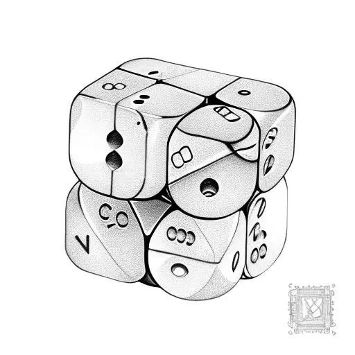 2 Dice Both Cubes