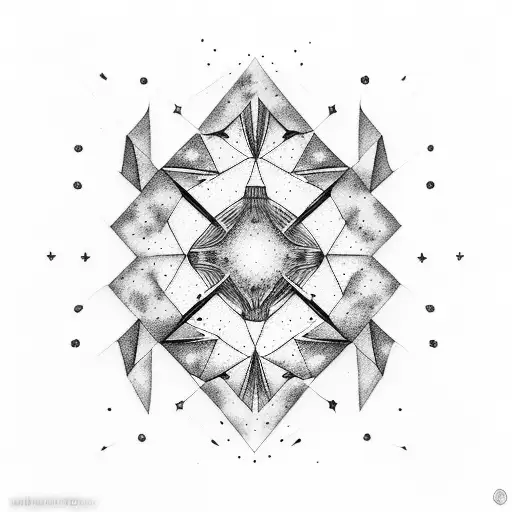 Orion Constellation In A Star Field