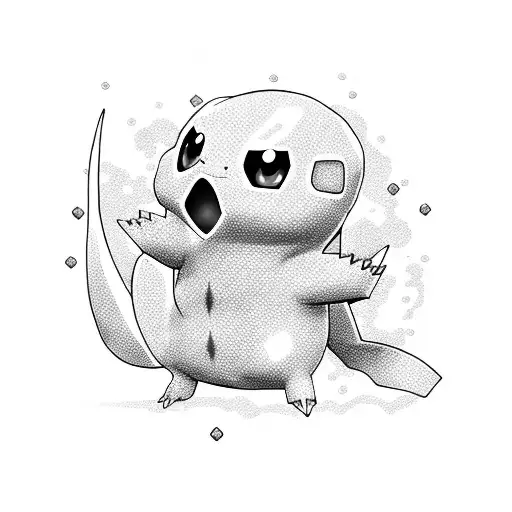 Gible The Pokemon Stealing Axew's Apple