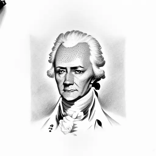 Alexander Hamilton But Dark
