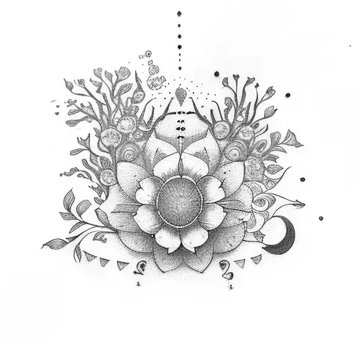 Celestial Floral Life Journey