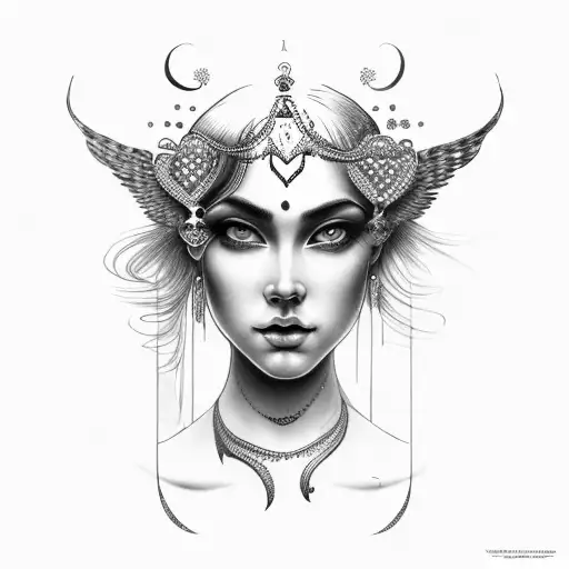 Godess Of Love Black Hair