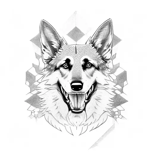 German Shepherd Jaws