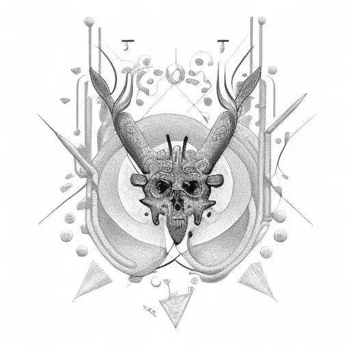 Neck Tattoo Music Chemistry Philosophy