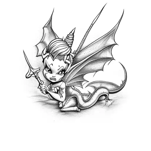 Dragon Tinkerbell Scary