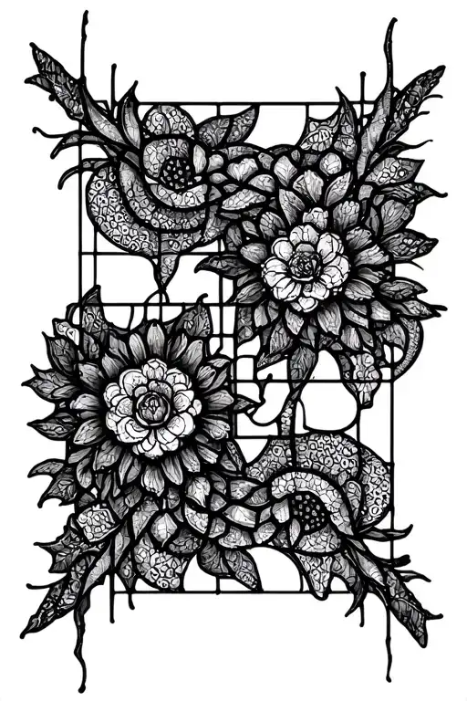 Gothic Stained -Glass Windows